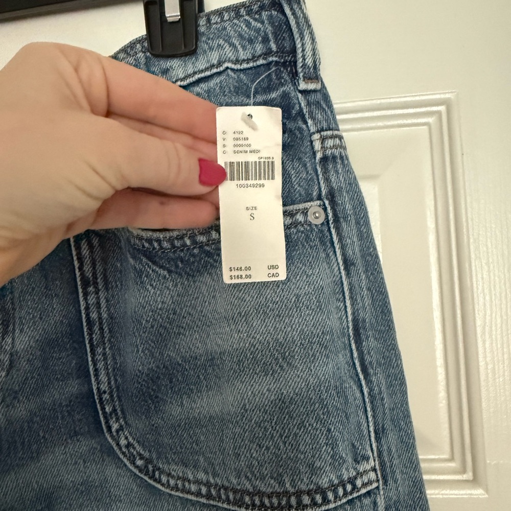 Anthropologie Pilcro The Jenna Mid-Rise Wide Leg Relaxed Jeans Size Small S NWT - Picture 3 of 6